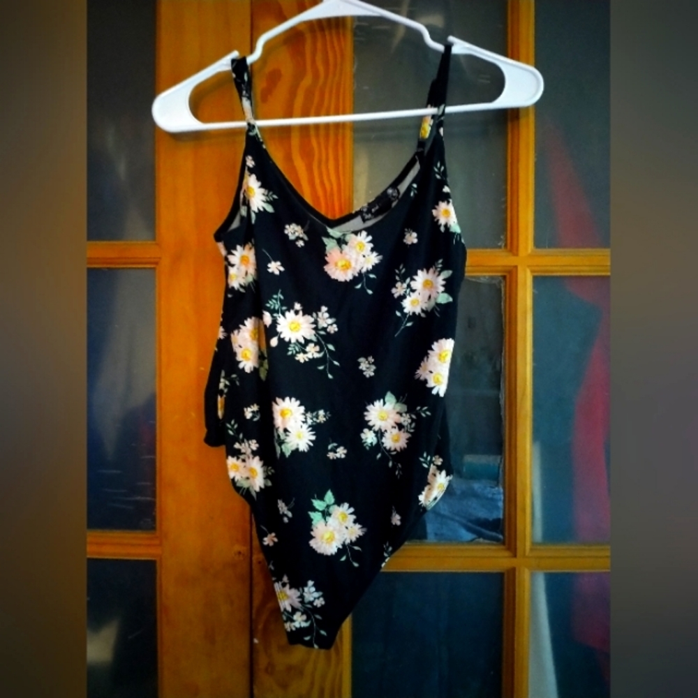 Floral body suit